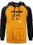 Am I Drunk Sarı Renk Reglan Kol Kapşonlu Sweatshirt 1
