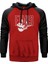 Elvis Presley Guitar Kırmızı Renk Reglan Kol Kapşonlu Sweatshirt 1