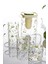 Çiçek Desenli 5 Parça Bitki Çayı Demleme Seti 700 ml 1