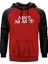 Amon Amarth Classic Kırmızı Renk Reglan Kol Kapşonlu Sweatshirt 1