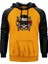 Guns N Rosses Vintage Sarı Renk Reglan Kol Kapşonlu Sweatshirt 1