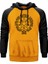 Hellsing Ultimate Symbol Sarı Renk Reglan Kol Kapşonlu Sweatshirt 1