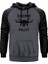 Drone Pilot 2 Gri Renk Reglan Kol Kapşonlu Sweatshirt 1