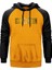 LED Zeppelin Wall Sarı Renk Reglan Kol Kapşonlu Sweatshirt 1
