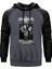 Nargaroth Herbstleyd Gri Renk Reglan Kol Kapşonlu Sweatshirt 1