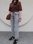 Bel Aksesuarlı Momfit Jean 1