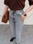 Bel Aksesuarlı Momfit Jean 5