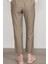 7391 Bayan Bol Paça Tencel Pantolon Haki 4