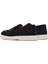 Erkek Lacivert Çift Tokalı Süet Deri Casual Loafer 25SFD750410 5