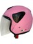SW733 Yarım Yazlık Kask Pembe 1