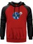 Vinyl World Kırmızı Renk Reglan Kol Kapşonlu Sweatshirt 1