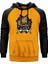 Watain Skull Sarı Renk Reglan Kol Kapşonlu Sweatshirt 1