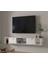 T006 Viero Mermer Desenli Duvara Monte Tv Ünitesi – 160 cm , Kapaklı Raflı 2