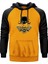 Batman Head Sarı Renk Reglan Kol Kapşonlu Sweatshirt 1