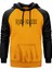 Iced Earth Logo 2 Sarı Renk Reglan Kol Kapşonlu Sweatshirt 1