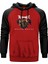 Dismember Death Metal Kırmızı Renk Reglan Kol Kapşonlu Sweatshirt 1