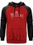 Trivium Logotype Kırmızı Renk Reglan Kol Kapşonlu Sweatshirt 1
