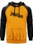 Judas Priest Logo Sarı Renk Reglan Kol Kapşonlu Sweatshirt 1