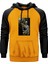 Trivium Skull Sarı Renk Reglan Kol Kapşonlu Sweatshirt 1