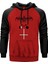 Nargaroth Orke Kırmızı Renk Reglan Kol Kapşonlu Sweatshirt 1