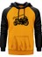 Suzuki Hayabusa Sarı Renk Reglan Kol Kapşonlu Sweatshirt 1