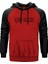 Iced Earth Logo 2 Kırmızı Renk Reglan Kol Kapşonlu Sweatshirt 1