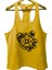 Claw Sarı Gym Fitness Tank Top Sporcu Atleti 1