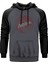 Dokken Breaking The Chains Gri Renk Reglan Kol Kapşonlu Sweatshirt 1