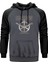 Carcass Heartwork Gri Renk Reglan Kol Kapşonlu Sweatshirt 1