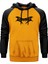 Dismember Logo Sarı Renk Reglan Kol Kapşonlu Sweatshirt 1