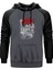 Cattle Decapitation Design Classic Gri Renk Reglan Kol Kapşonlu Sweatshirt 1