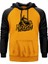 Freedom Motocross Sarı Renk Reglan Kol Kapşonlu Sweatshirt 1
