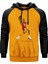 Aır Jordan Grafiti Sarı Renk Reglan Kol Kapşonlu Sweatshirt 1