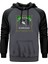 Candlemass Green Valley Gri Renk Reglan Kol Kapşonlu Sweatshirt 1