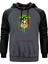She Hulk Duvar Gri Renk Reglan Kol Kapşonlu Sweatshirt 1