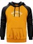 Muhammed Ali Text Sarı Renk Reglan Kol Kapşonlu Sweatshirt 1