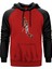 Micheal Jordan Attempt Kırmızı Renk Reglan Kol Kapşonlu Sweatshirt 1