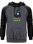 She Hulk Digital Gri Renk Reglan Kol Kapşonlu Sweatshirt 1