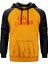 Coal Chamber Logo Classic Sarı Renk Reglan Kol Kapşonlu Sweatshirt 1