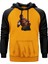 Mike Tyson Wbc Fight Sarı Renk Reglan Kol Kapşonlu Sweatshirt 1