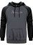 Muhammed Ali White Text Gri Renk Reglan Kol Kapşonlu Sweatshirt 1