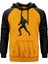 Black Panter Gold Sarı Renk Reglan Kol Kapşonlu Sweatshirt 1