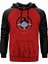 Dokken Lightning Strikes Again Kırmızı Renk Reglan Kol Kapşonlu Sweatshirt 1