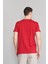 Çetinkaya Mentality 2772B Bisiklet Yaka Süprem Slim Fit Bordo T-Shirt 4