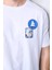 Çetinkaya Chester Polo 3858 Bisiklet Yaka 30/1 Penye Regular Baskılı T-Shirt Beyaz 3