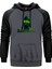 She Hulk City Gri Renk Reglan Kol Kapşonlu Sweatshirt 1