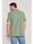 2742-L Erkek Polo Yaka Pike T-Shirt Haki %100 Pamuk 4