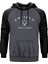 Tennis Academy Enfield Gri Renk Reglan Kol Kapşonlu Sweatshirt 1