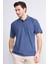 Çetinkaya Mentality 3371 Erkek Cepli Polo Yaka Regular Lacivert-Açık Indigo T-Shirt 1