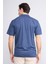 Çetinkaya Mentality 3371 Erkek Cepli Polo Yaka Regular Lacivert-Açık Indigo T-Shirt 4